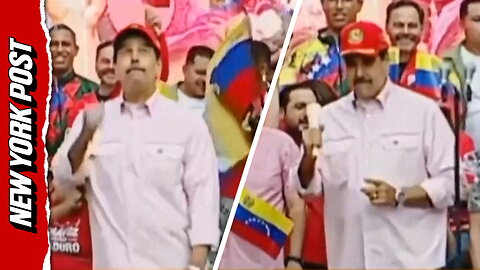 Maduro dances in the streets as tensions with the US escalate