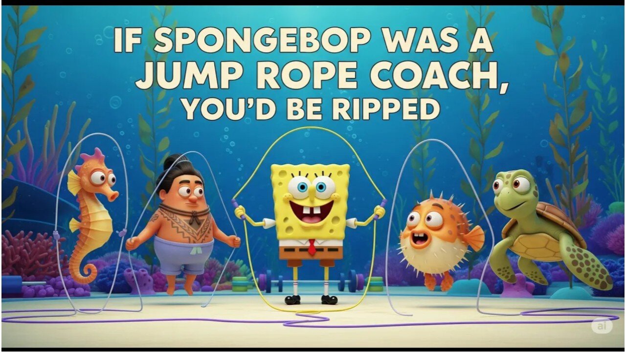 SpongeBob Was Built For Jump Rope Dance… and Here’s Why!