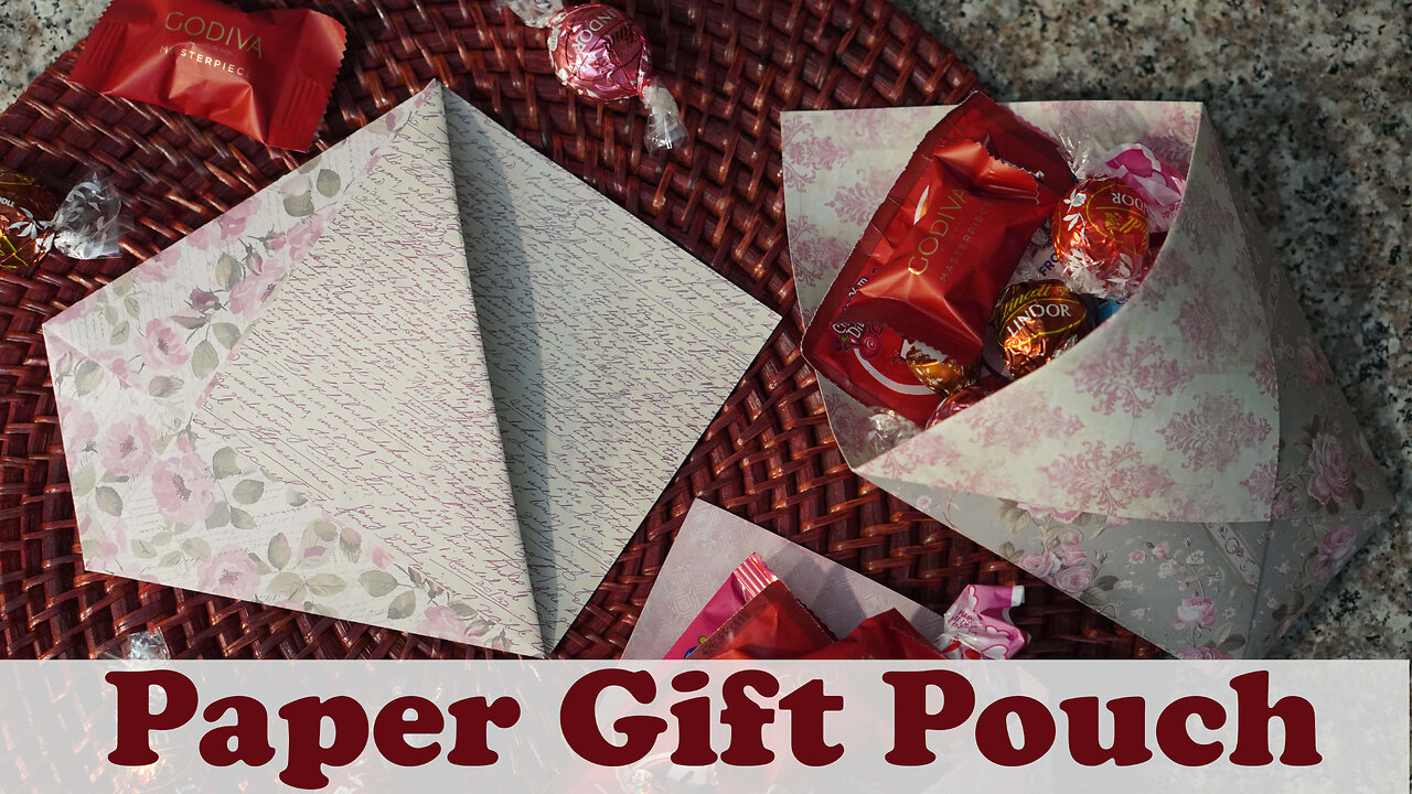 DIY Origami Gift Pouch