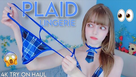PLAID LINGERIE * Try On Haul *