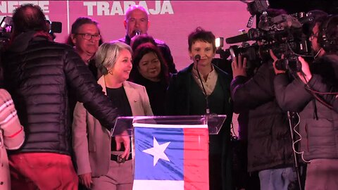 Chile : Jeannette Jara addresses supporters after winning ruling coalition's primary