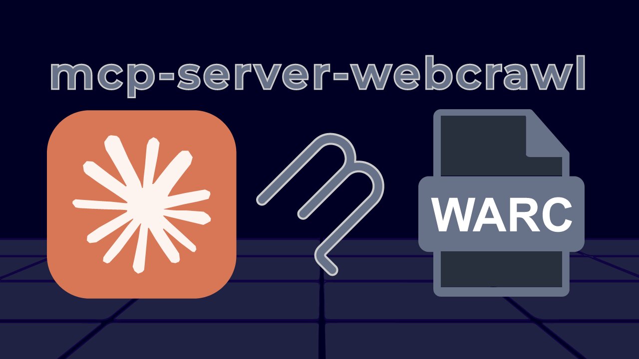 Connecting WARC archives to Claude using mcp-server-webcrawl (MCP)