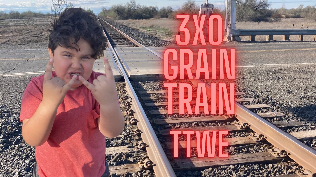 Train Tracking 3x0 BNSF Grain Train Indian Church Rd.
