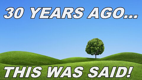 30 yr old video explains todays world!