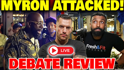 Male Feminist ATTACKS Myron Gaines! DEBATE REVIEW