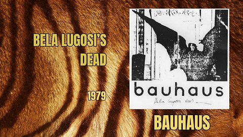 🎶 Bela Lugosi's Dead (1979) | The Hunger (1983) | Bauhaus 🧛🏻