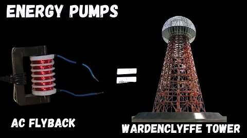 Energy Pumps AC flyback is the same concept as the Wardenclyffe Tower