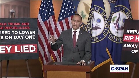 Rep Hakeem Jeffries Calls Republicans Extremists