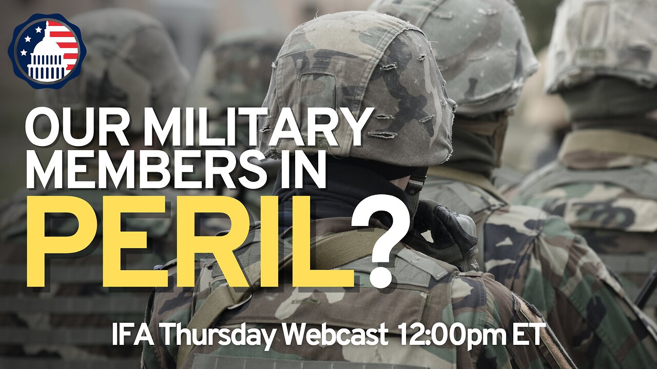 Our Military Members in Peril?