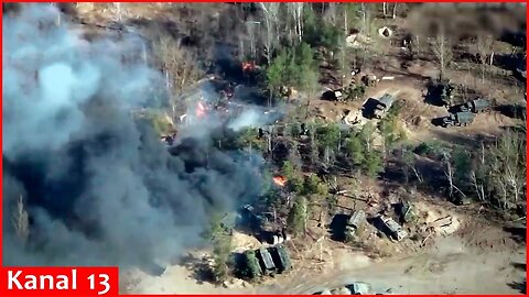 Hangars with Russian equipment destroyed in Donetsk, command is in panic