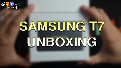 UNBOXING THE SAMSUNG T7 SSD