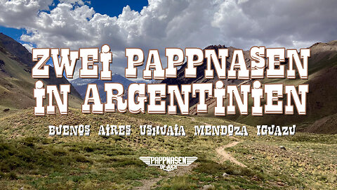 Zwei Pappnasen in Argentinien.