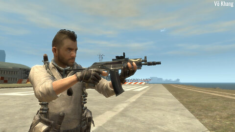 wz.96 Mini Beryl Carbine Rifle: Firing, Reloading, Anims