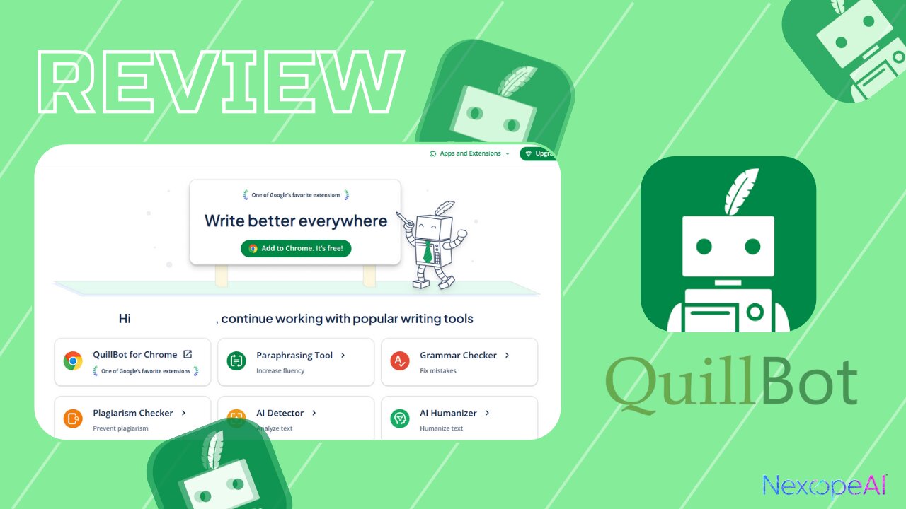 QuillBot.ai Review ✍️ | Rewrite, Summarize & Improve Your Writing with AI