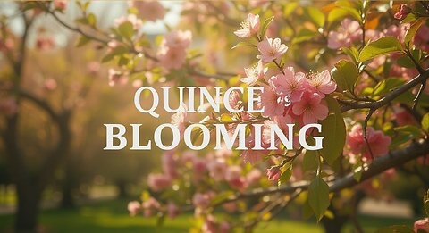 Spring's Hidden Gem: Breathtaking Quince Flowers Unveiled