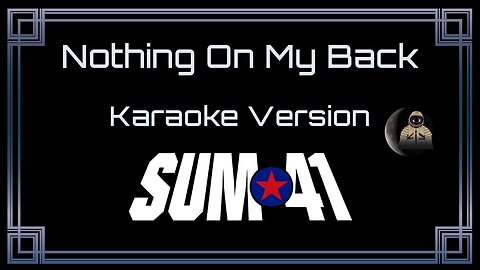 Sum 41 - Nothing On My Back (CC) [UVR]
