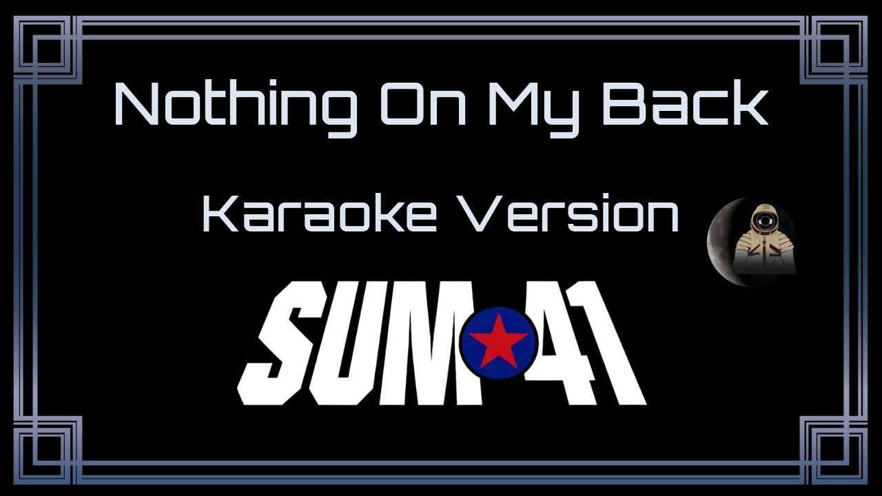Sum 41 - Nothing On My Back (CC) [UVR]