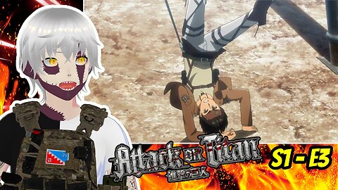 MY FAVORITE CHARACTER IS HERE! | Heathen Reacts to Attack on Titan S1xE3