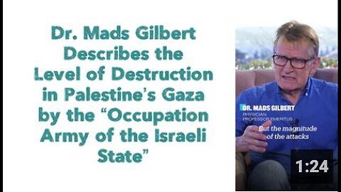 "Israeli State's Occupation Army's Level of Destruction in Palestine's Gaza"