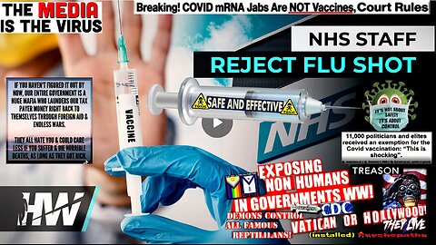 NHS STAFF REJECT FLU SHOT