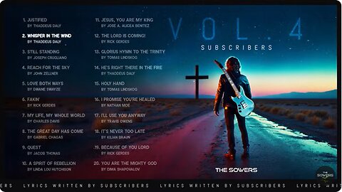 The Sowers - VOL. 4 _ Ai _ Full Album _ Lyrics written by subscribers _ NEW CHRISTIAN HARD ROCK 2025
