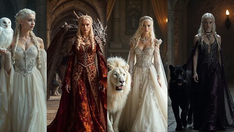 Daenerys Targaryen Rule the Runway | AI Generated