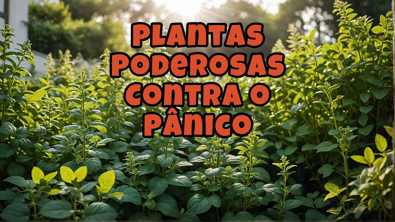 Plantas Poderosas Contra o Pânico!