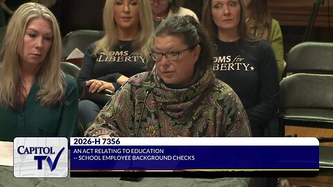 Laurie Gaddis Barrett Supports H7356 Preventing Of Passing The Trash Which Allows Teachers With Misconduct Charges To Quietly Leave But Remain An Eligible Hire In Another District