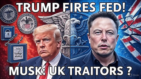 Trump Fires Fed Official, Musk Brands UK Traitors | August 25, 2025 | Day 217 of 1260