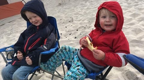 Camping with kids at Assateague National Seashore - Camping with family