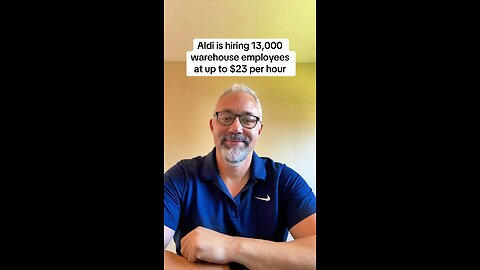 Aldi is hiring 13,000 people at up to $23 hourly!