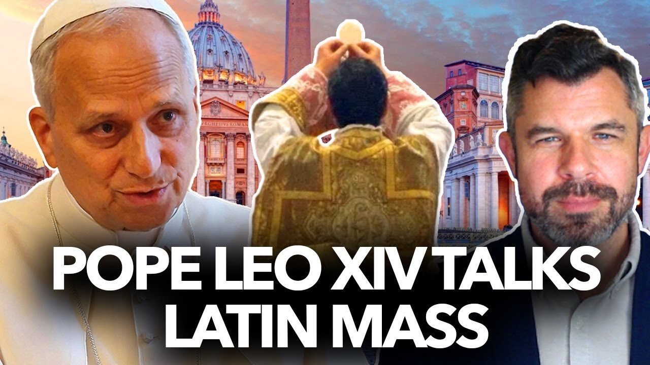 Pope Leo interview on Latin Mass - Dr. Taylor Marshall