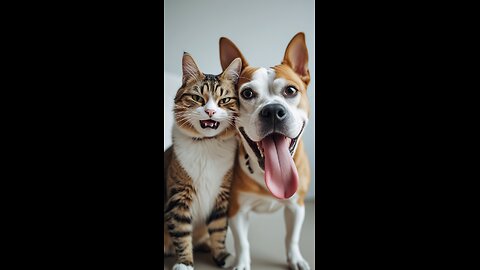 Funny animal video 2025 - funny cats/dogs -