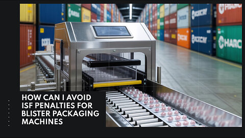 How Can I Avoid ISF Penalties For Blister Packaging Machines