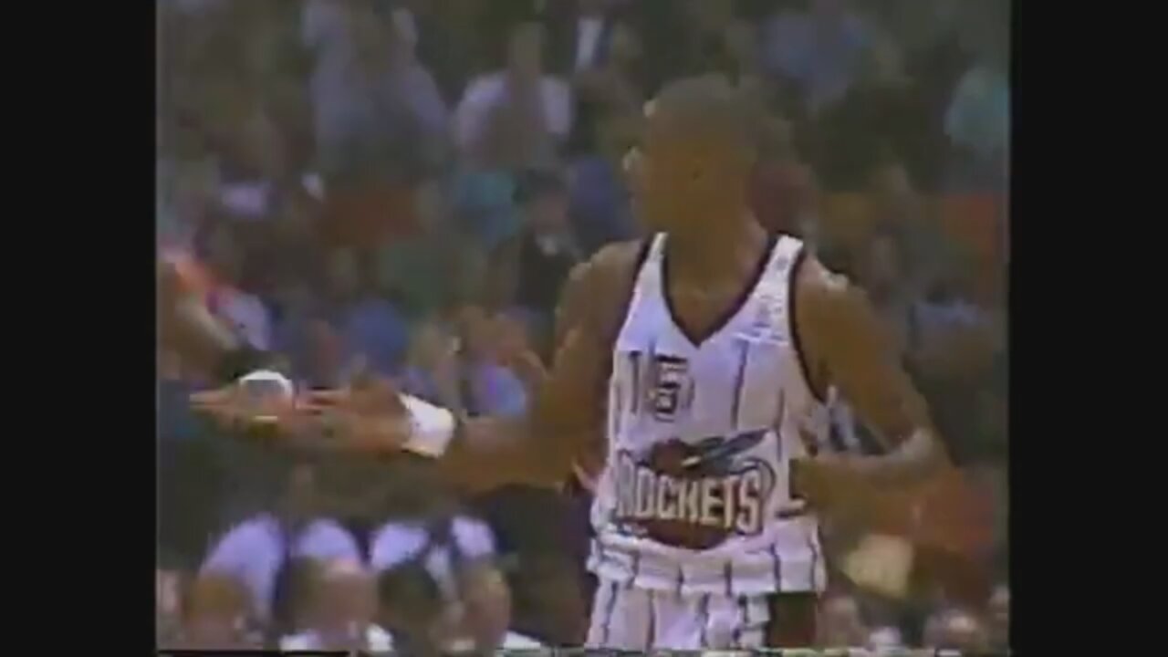 Emanual Davis Career-Highs 19 Points 8 Ast Vs. Lakers, 1996-97.