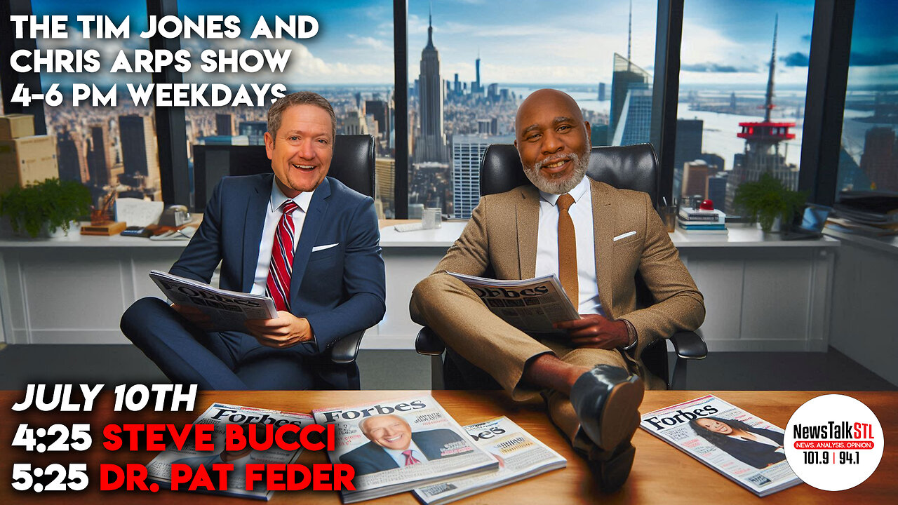 The Tim Jones and Chris Arps Show 07.10.2025 Steve Bucci | Dr. Pat Feder