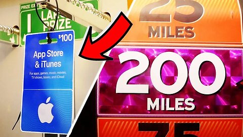 WON $100 AT THE ARCADE! (The Amazing Road Trip)