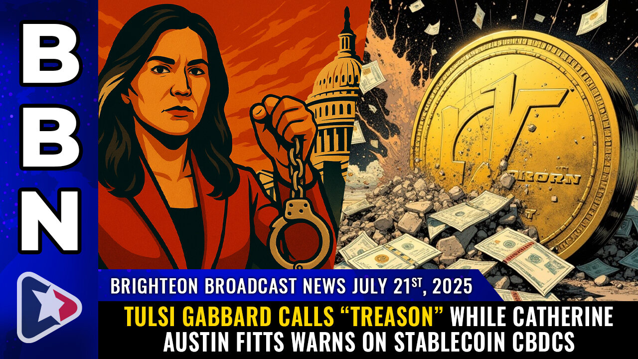 Catherine Austin Fitts warns on stablecoins while Tulsi Gabbard calls "TREASON"