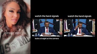 Watch closely at Kash Patel’s hand signals ♟️ BATTER UP. SAVE THE CHILDREN ~ by Patriot Princess 9.20.25