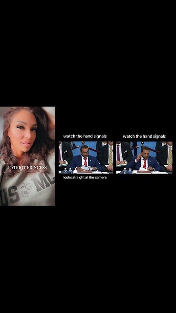 Watch closely at Kash Patel’s hand signals ♟️ BATTER UP. SAVE THE CHILDREN ~ by Patriot Princess 9.20.25