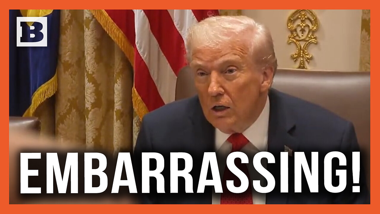 "You're Not Allowed to Break That!" Trump Chides Cameraman for Bumping 400-Year-Old Mirror