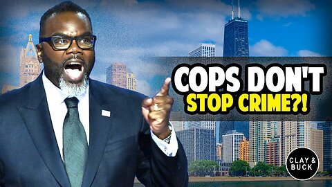 Chicago Mayor EMBARRASSED on Live TV: More Cops Don't Equal Safety? | Clay and Buck