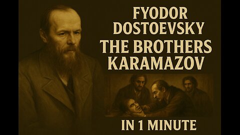 The Brothers Karamazov in 1 Minute | Faith, Doubt, and the Depths of the Soul