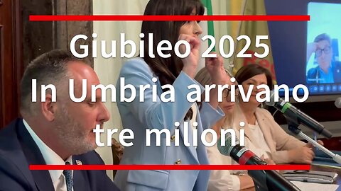 Giubileo 2025 In Umbria arrivano tre milioni
