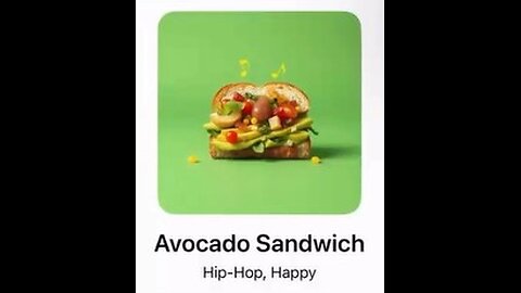 Avocado Sandwich Song