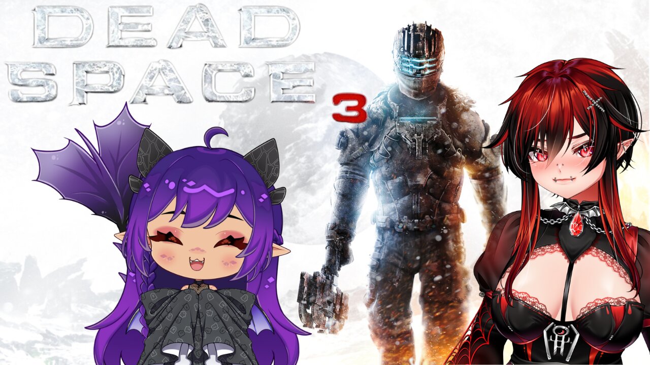 Dead Space 3 w/ @MajoraDragoon | Goth Vampire Femboy Vtuber
