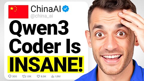China's NEW Qwen 3 Coder is INSANE (FREE!)