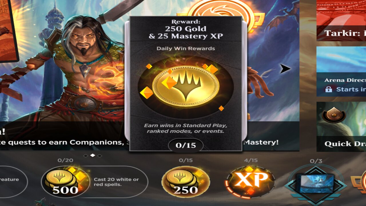 MTGA - GOLD farming 5-4-2025