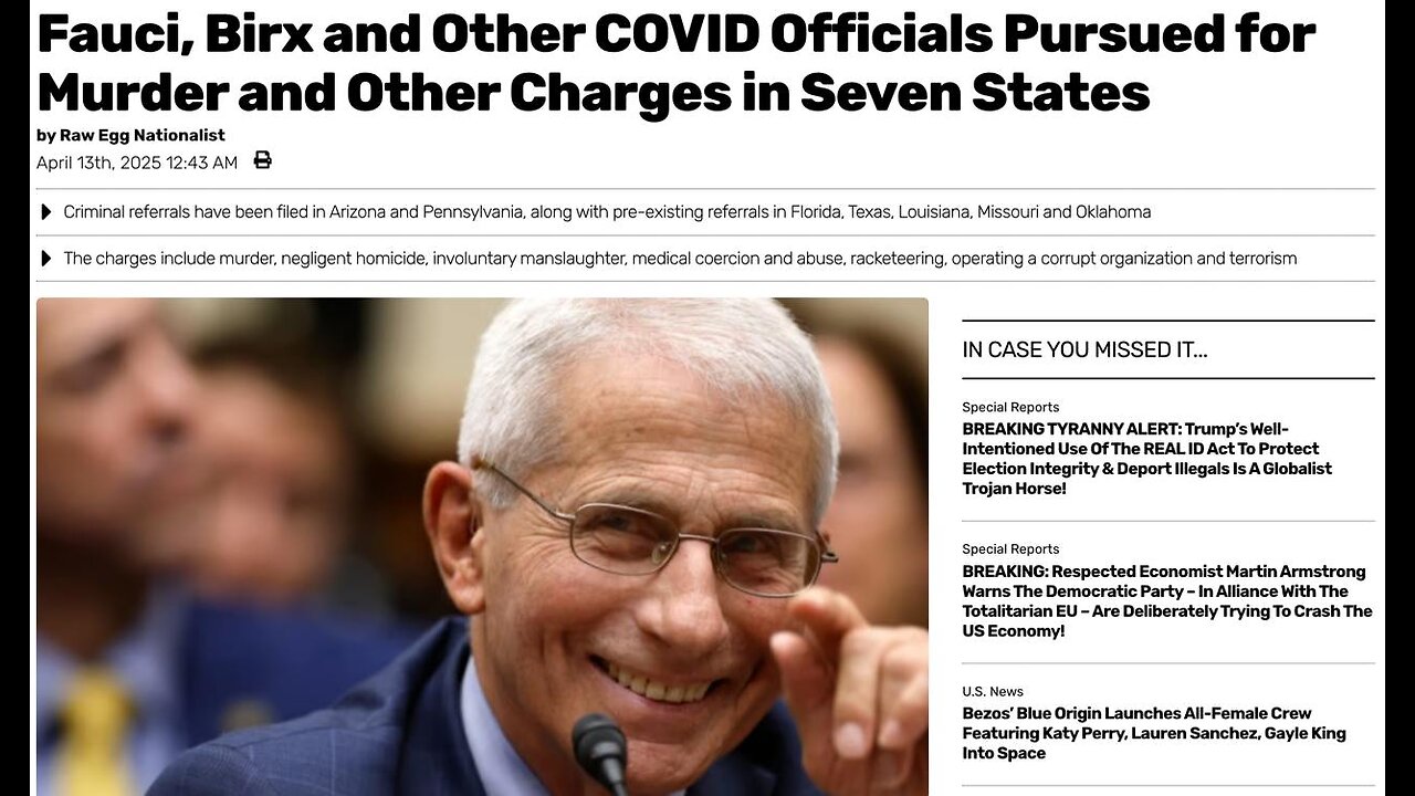 “This is the biggest cover-up in my lifetime.”