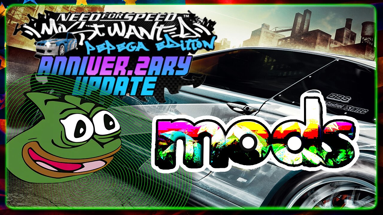🔴NFS MOST WANTED 2005 CRAZY MODS🔴PEPEGA EDITION AND REMIX🔴